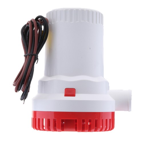 24V Automatic Submersible Marine Boat 1500GPH Bilge Water Pump