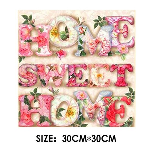 5D Diamond Painting Embroidery Cross Craft Stitch Pictures Arts Sweet Home Decor