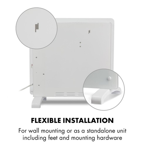 RECON. Radiateur électrique à convection Chauffage d/'appoint Thermostat Minu