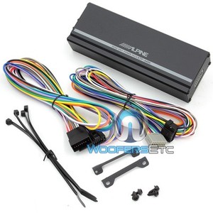 ALPINE KTP445A 4-CHANNEL 360W MAX CLASS D AMPLIFIER for ... boss 600w 400 amp wiring diagram 