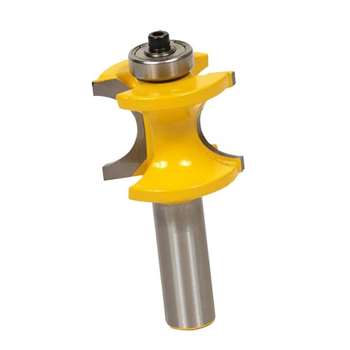 1//2/" Shank 3//4/" Cutting Dia Round Over Beading Router Bit Woodworking Tool