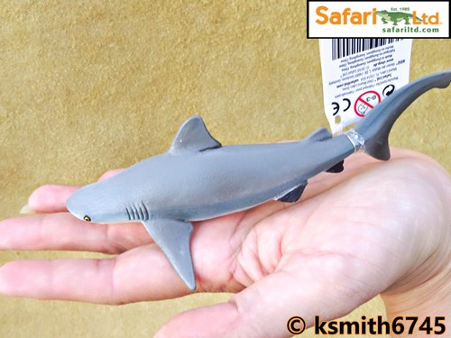 Safari SQUALO TORO solido giocattolo in plastica Pesci Selvatici Mare Animale Marino Nuovo *