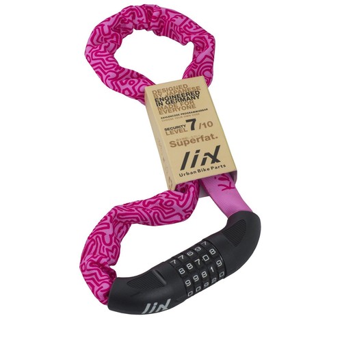 Liix bicicleta castillo Big lock 85 cm cerradura de combinación bicicleta castillo de copia de seguridad 850 mm