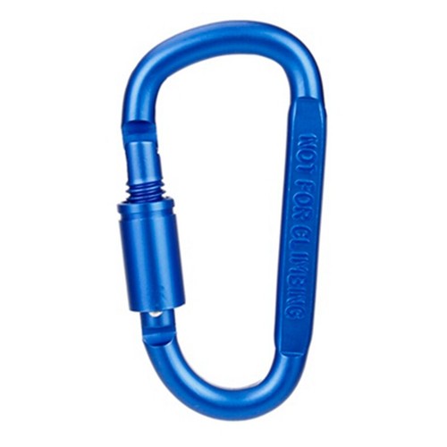 4pcs Heavy Duty Metal Lock Carabiner Hook Snap Clip D-Ring for Outdoor Camp grfh
