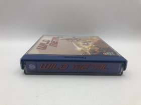 Wild Metal Sega Dreamcast W/Manual Retro PAL 2000 #0019