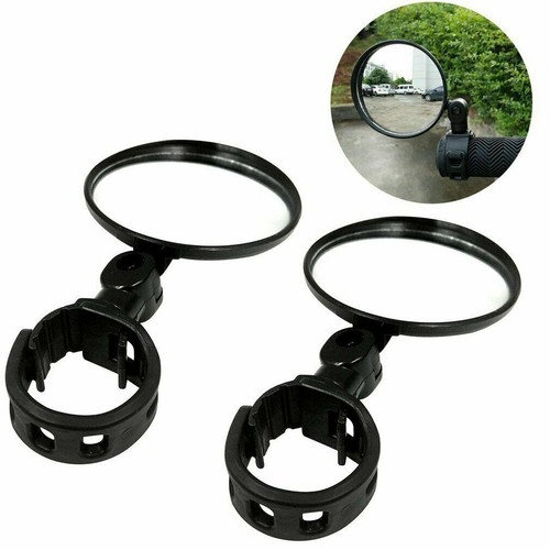 Cycling Bicycle Rear View Mirror Road Bike Handlebar Flexible Safety Rearview UK