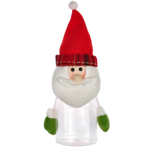Merry Christmas Wine Bottle Cover Santa Claus Xmas Tree Ornament Home Decoration