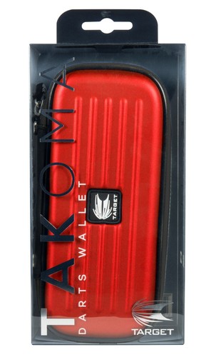 Holds Fully Assembled Darts. Target Takoma Strong EVA Darts Case Red