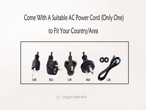 19V NEW AC Adapter Charger For Fujitsu Stylistic Q702 FPCM51111 11.6/" Tablet PC