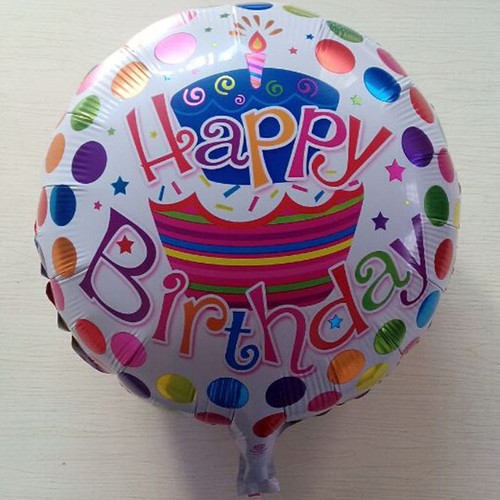 Joyeux anniversaire feuille d/'aluminium ballons ronde fête de mariage Decor