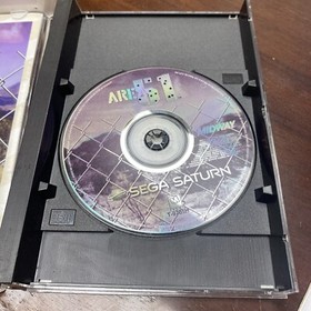 Area 51 (Sega Saturn, 1996) No Foam Case + Manual + Disc Hinge Broke Tested