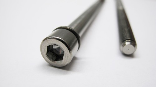 M8x150 Quill stem Draw Bolt//titane vélo 21.8 mm en option Wedge//19.2 mm Cône