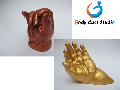 Baby 3D Casting Kit /"LARGE TWO COLOUR SET/"Hand print Foot print Alginate