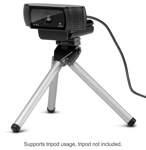 Logitech Full HD Pro Video Streaming Recording Webcam 15MP 60Fps 1080P Camera