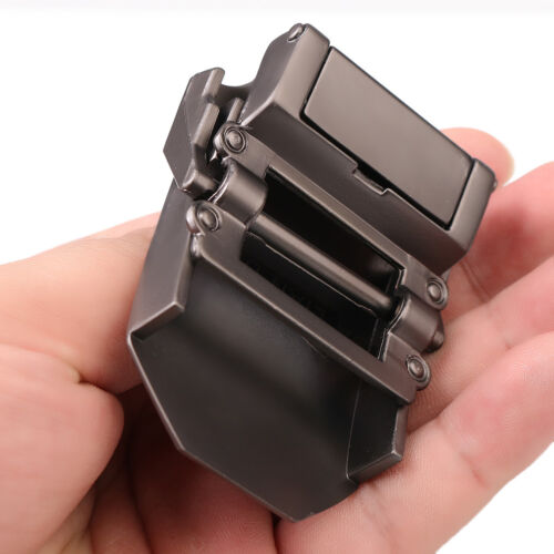 Mens Womens Alloy Steel Military Waistband Belt Buckle Solid Color Vintage
