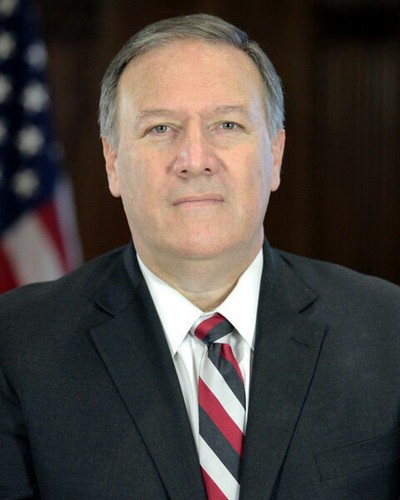 CIA DIRECTOR MIKE POMPEO OFFICIAL PORTRAIT 8X10 PHOTO