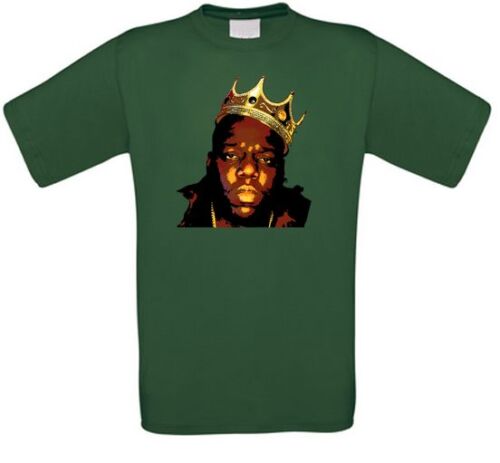 Notorious Big rap hip hop Eastcoast New york BAD BOY t-shirt NOUVEAU