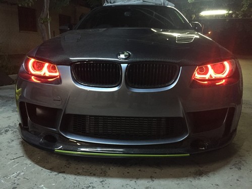 RGB Angel Eyes DTM STYLE E92 E93 E90 M4 STYLE with IR remote