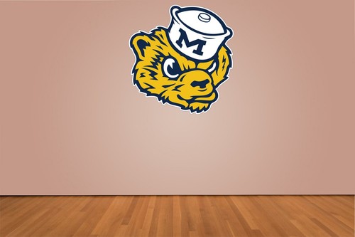 You Choose Size 2/"-28/" University Of Michigan Wolverines Color Vinyl Decal