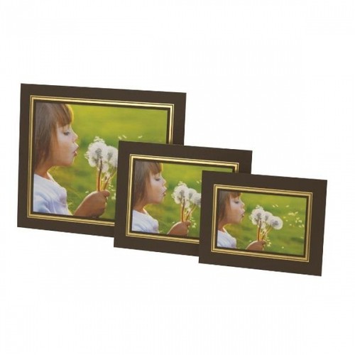 Brown 8 x 6/" photo mounts kenro strut packs carton photos détenteurs