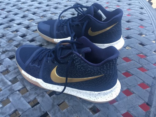 NIKE KYRIE 4 PITCH BLUE NAVY MAN/'S BASKETBALL SHOES SIZE 13