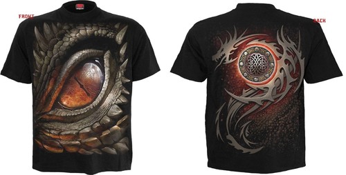 Spiral Direct NEW DESIGNS Skull//Dragon//Reaper//Rock//Metal//Halloween//T shirt//Tee