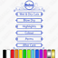 Services List shop window sign decal Hair Salon Custom Price//Product List