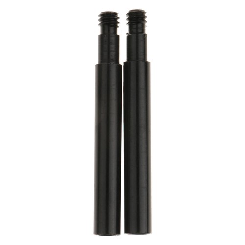 2pcs Mountain Bike Bicycle Presta Valve Extensions Extender 50mm Black