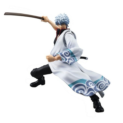 PVC Action Figure No box 18CM GINTAMA Sakata Gintoki Shimura Shinpachi Kagura