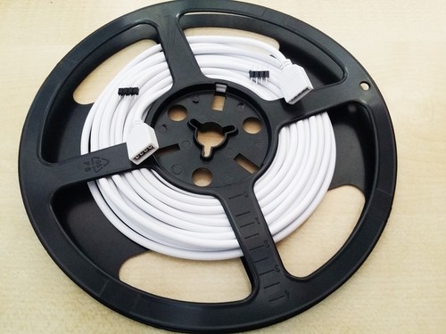 RGB LED Strip Extension Cable Single Round 1 // 1.5* // 2 // 2.5* // 3 // 5 M