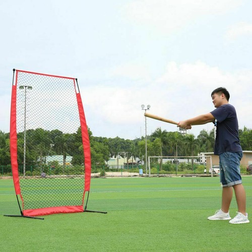 Baseball Net Teeball Softball Practice Batting Hitting Training Aid 7×4/' W//Bag