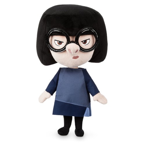 Disney Authentic Pixar The Incredibles Edna Mode Plush Toy Doll 12 1//2/" H
