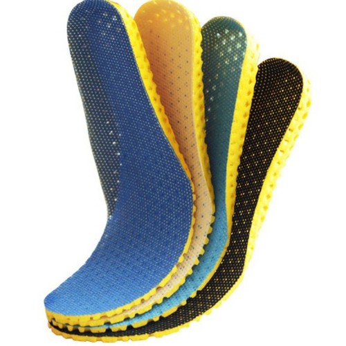 Silicon Gel Insoles Foot Care Pads for Plantar Fasciitis Heel Spur Running Sport