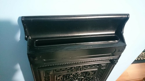 Briefkasten Antik Handarbeit Zeitungsrolle Rostfrei Vintage Retro Postkasten
