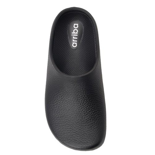 Arriba II Women Black Non Slip Heavy Duty Restaurant Hospital Slip On Work Shoe