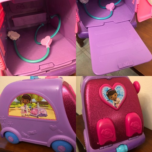 Disney Junior Doc McStuffins Get Better Talking Doc Mobile Lambie Sounds Lights!