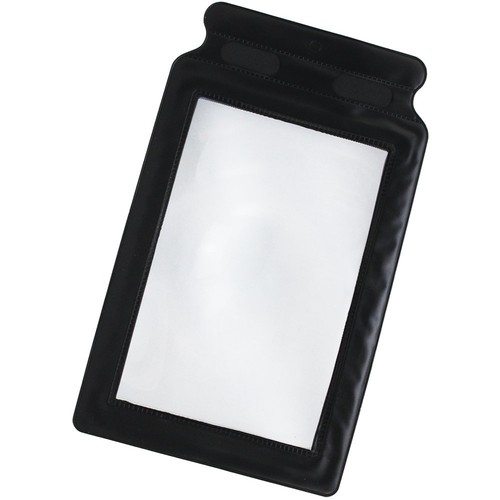 2x Vergrößerungsglas als Leselupe im DIN A5 Format für unterwegs