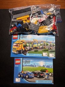 Lego City Set 60060 - Auto Transporter - Used - 100% Complete - Retired - 2014