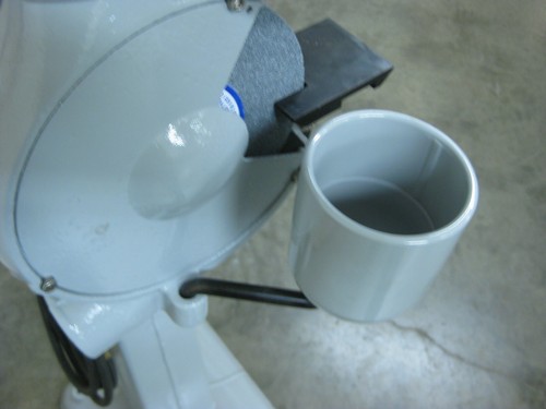 DELTA TRIPLE DUTY GRINDER WATER CUP /& SUPPORT ROD STAINLESS QUENCH CUP