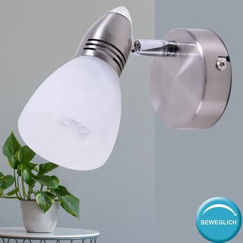 Spot Innenraum Wand Strahler Lampe Leuchte Beleuchtung beweglich Licht Flur Büro