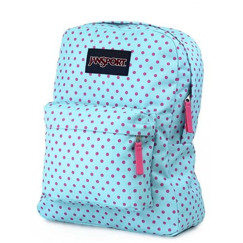 Blue Topaz Lipstick Kiss School bag JS00T5013B4 JANSPORT Superbreak Backpack