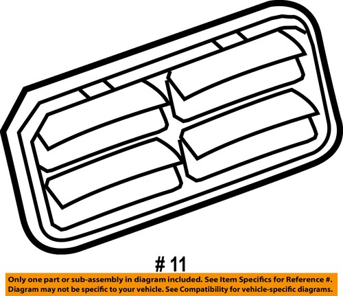 GM OEM Quarter Panel-Pressure Valve 22702778