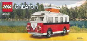 Lego Mini Volkswagen T1 Camper Van (VW Bus) polybag 40079 Creator Set