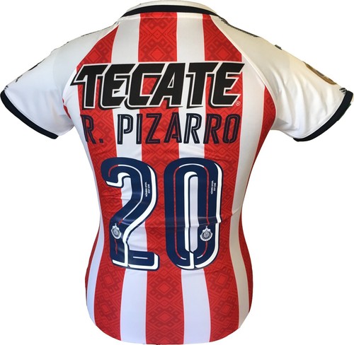 Chivas Home Women Soccer Jersey Shirt with Champions Liga MX Patch New PUMA