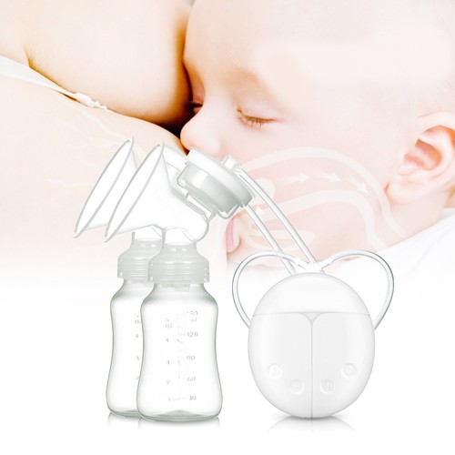 Baby USB Elektrische Milchpumpe Brustpumpe Stimulieren Laktation Babyflasche DE