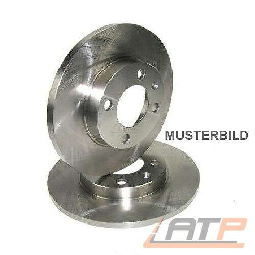 BREMSSCHEIBEN VOLL Ø280 BREMSBELÄGE HINTEN PEUGEOT BOXER BJ 01-06