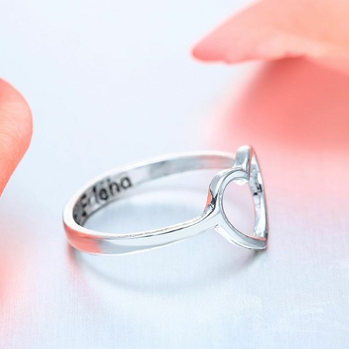 Banda de fiesta de Moda Unisex Tipo Amistad Joyería Anillo Corazón Amor mejor amigo