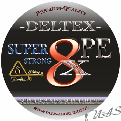 Deltex Super Strong Camou 300M /& 1000M 8 Fach Rund Geflochtene Angelschnur Kva