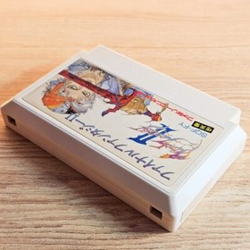 Final Fantasy II 2 Nintendo Famicom NES Japanese ver Cleaned Tested & Working
