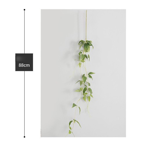 Artificial Flower Wall Hanging Leaves Vine Clematis Chlorophytum Decoration